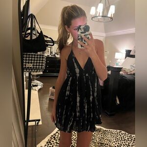 Halter Tie Dress Zara Embellished